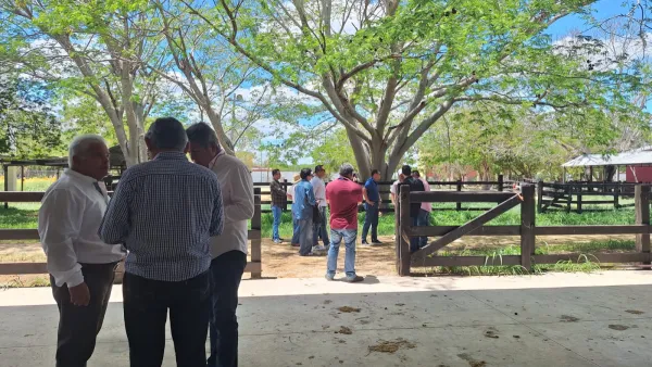 Dirigentes agropecuarios y ganaderos recorrieron las instalaciones de Xmatkuil 