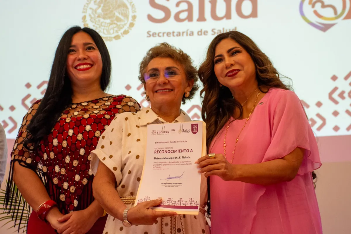 Yucatán refuerza acciones de protección y acompañamiento a la lactancia materna