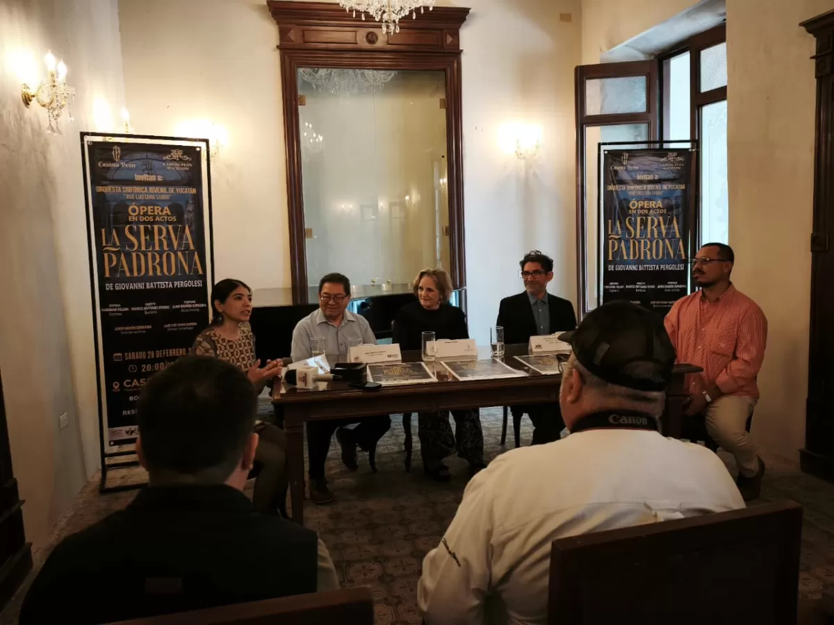 En la Casona Peón se presentará la ópera La Serva Padrona