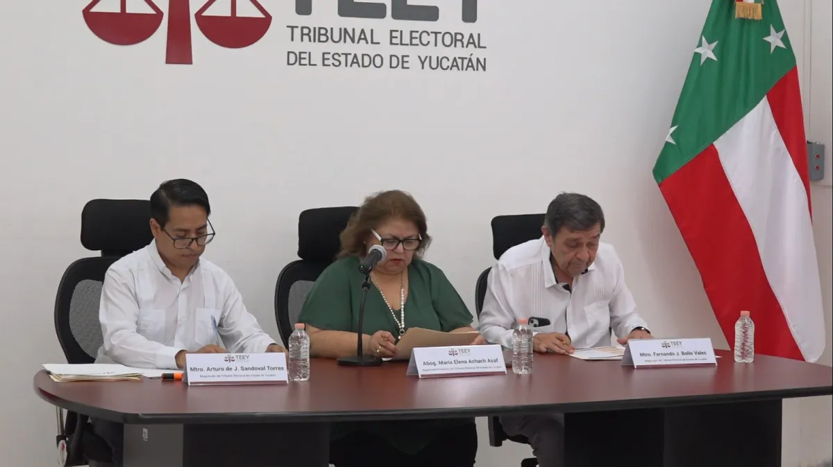 Gabinete del TEEY rindió su 1er. informe de actividades