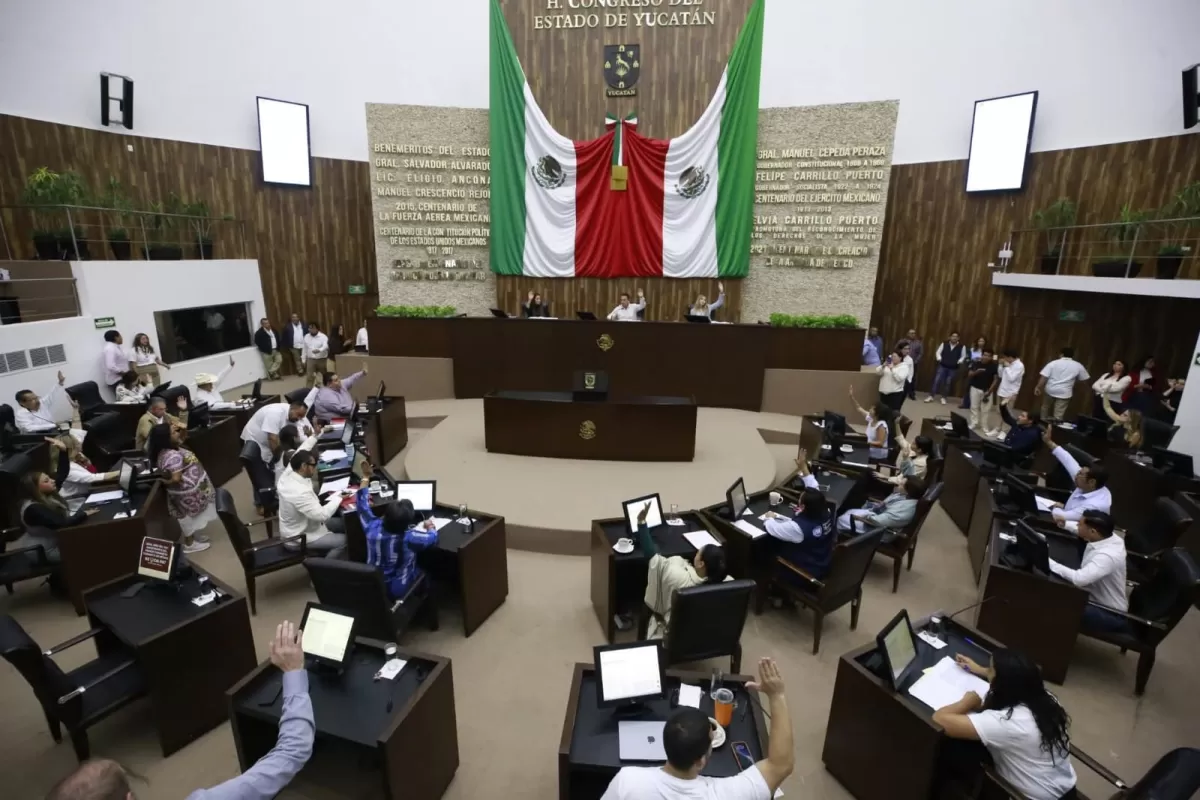 El Congreso del Estado  llevó acabo la sesión ordinaria.