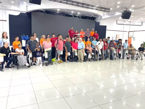 Iglesia cristiana entregará prótesis transfemorales a la ciudadanía 