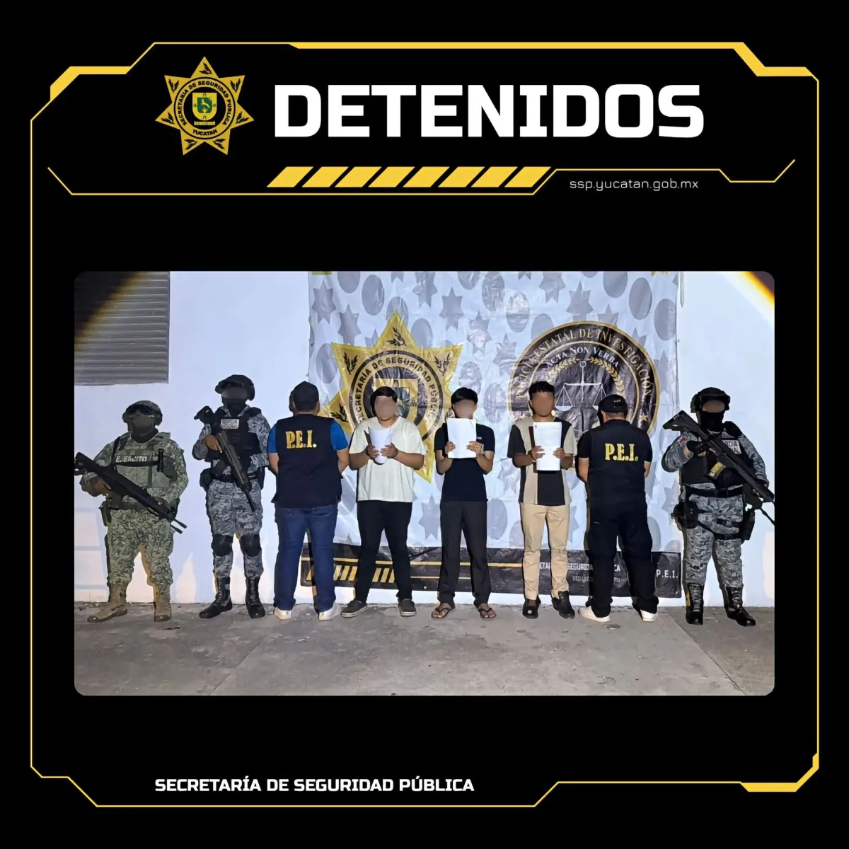 Tres detenidos por hechos ocurridos en Kimbilá