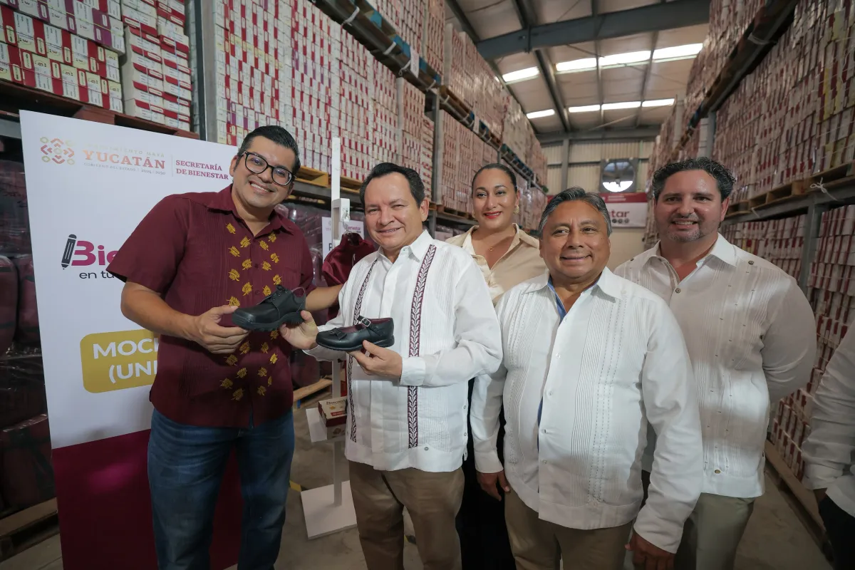 Con inversión de casi 184 mdp, Renacimiento Maya respalda el regreso a clases de las familias yucatecas