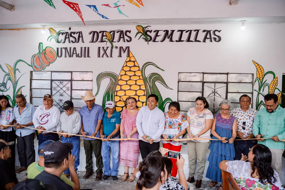 Comunidades y juventudes de Dzitás crean banco comunitario de semillas nativas