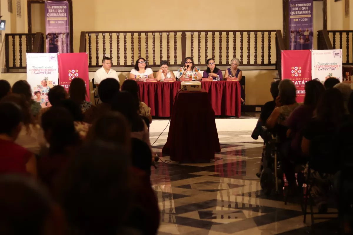 Llaman a trabajar unidas para  una sociedad segura y en paz .
