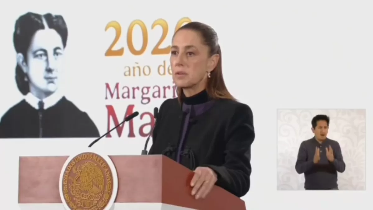 La mandataria aseveró que la tranquilidad se restableció en al menos 15 entidades, tras el deceso de Rubén N, "El Mencho"