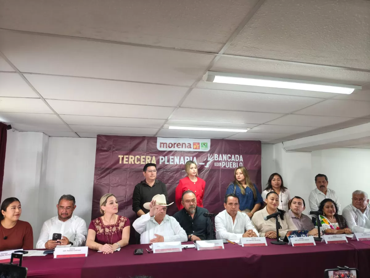 Tercera Sesión Plenaria de la Bancada del Pueblo.