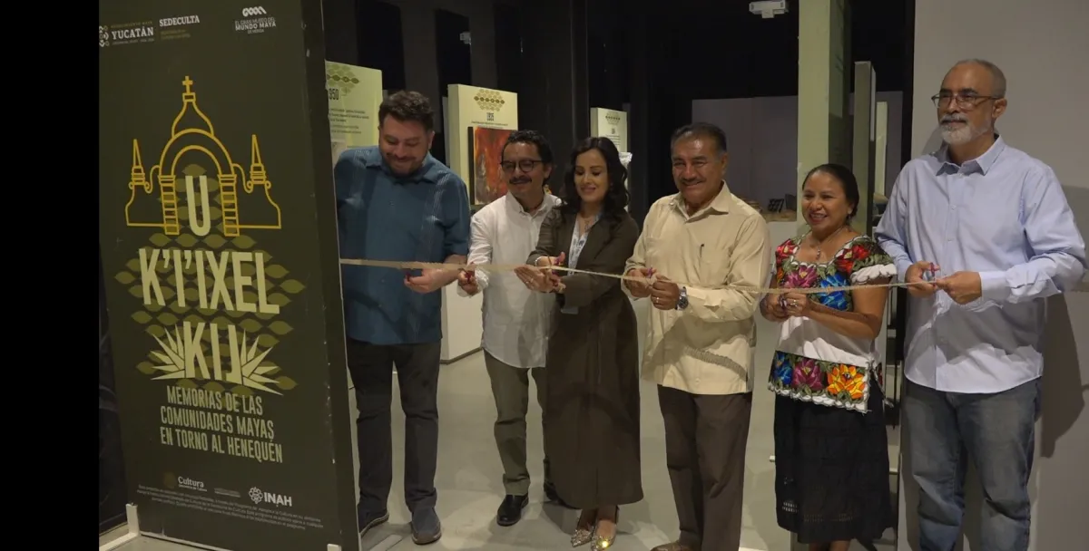 Se inauguró “U k´i´ixel Kij: Memorias de las Comunidades Mayas en torno al Henequén”