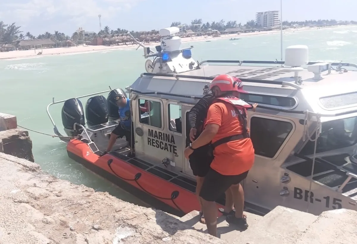 Marina atendió emergencias en la mar en inmediaciones de Progreso