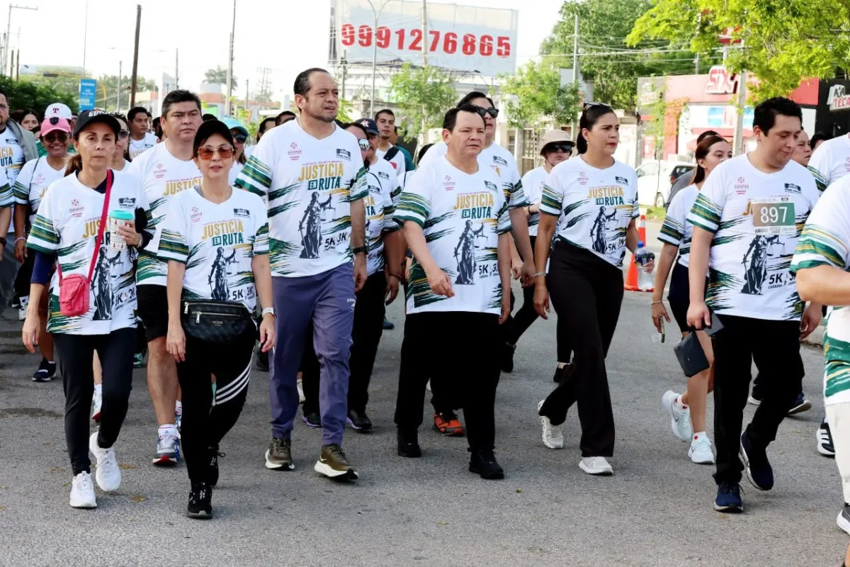 "Justicia en Ruta" fortalece la convivencia de la comunidad jurídica yucateca