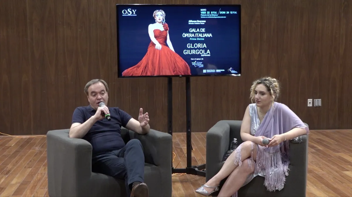 Gala de ópera de la OSY con soprano Gloria Giurgola