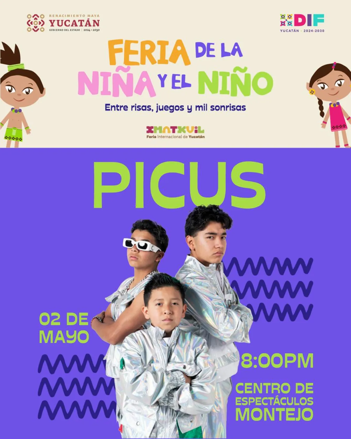 Picus ofrecerá concierto gratuito para las familias yucatecas