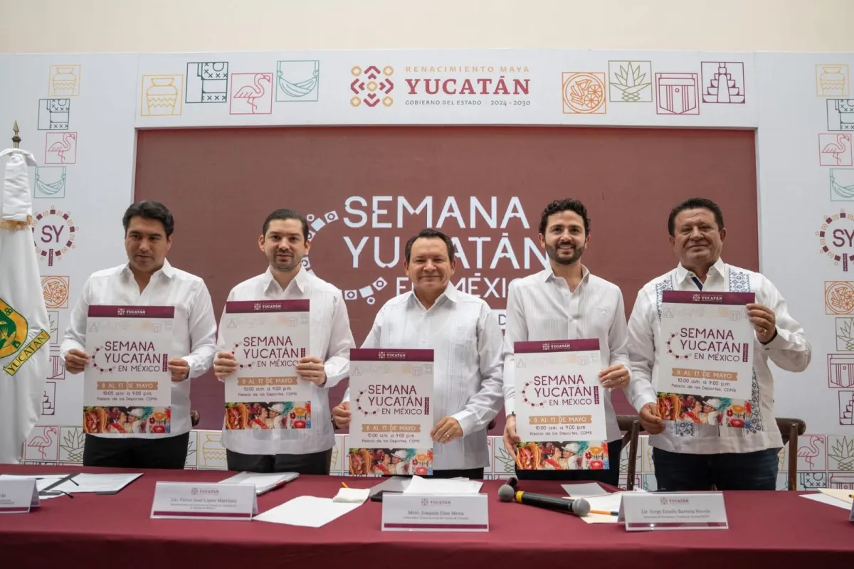 Gobernador presentó la Semana Yucatán en México 2026