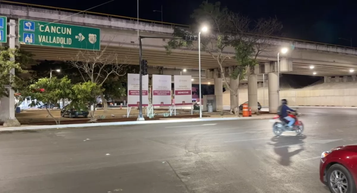 El Gobierno del Estado informó los avances de  modernización de las vialidades inferiores del paso superior vehicular de City Center.