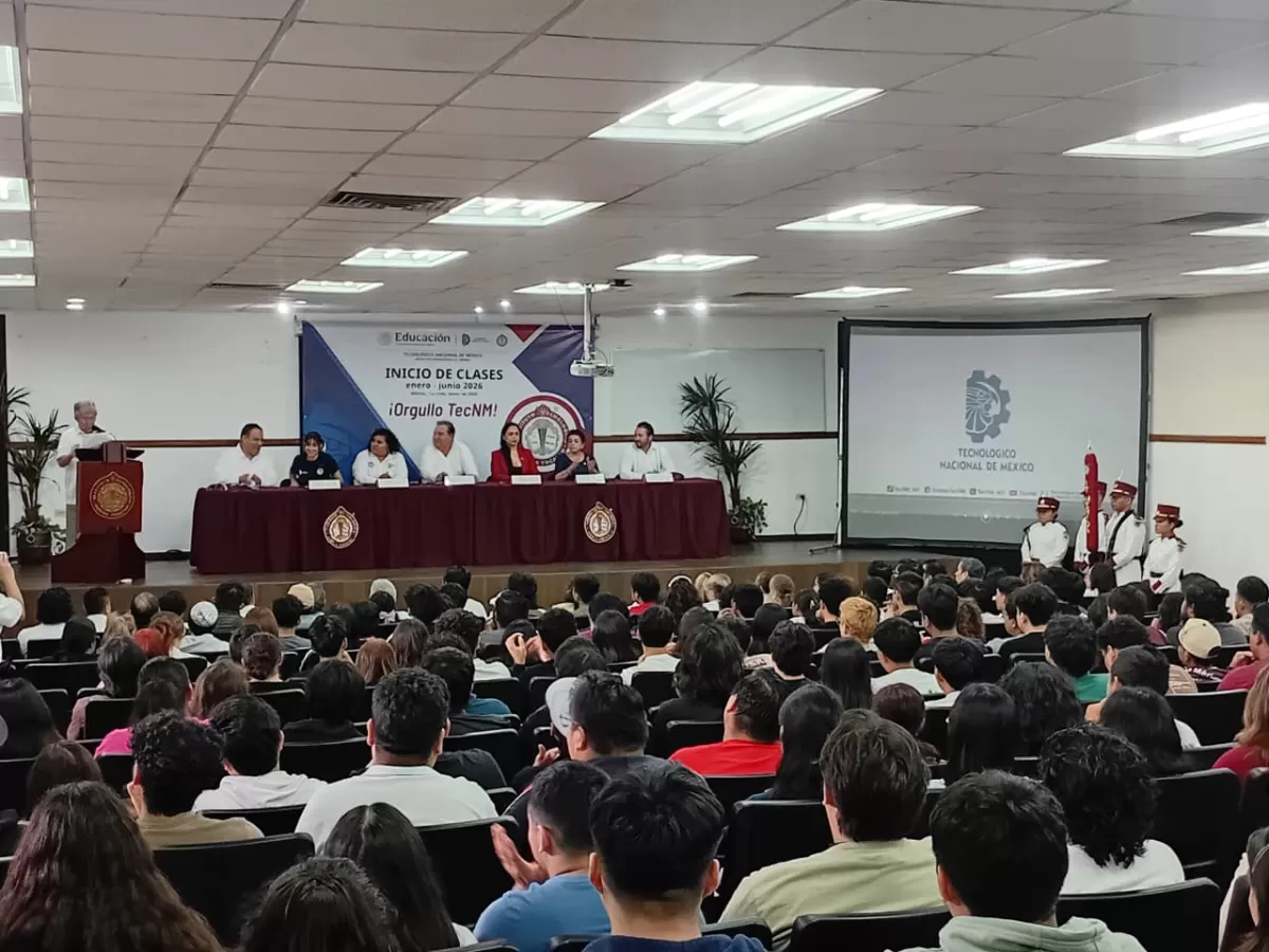 Tecnológico de Mérida Campus Poniente inauguró oficialmente el ciclo escolar enero-junio 2026