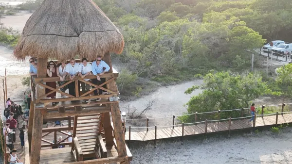 Parador Turístico de Uaymitún vuelve a recibir visitantes en la costa yucateca