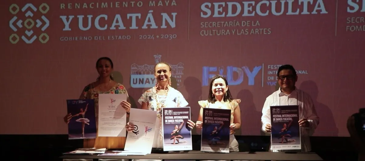 Presentaron el Festival Internacional de la Danza 2026 en Yucatán 
