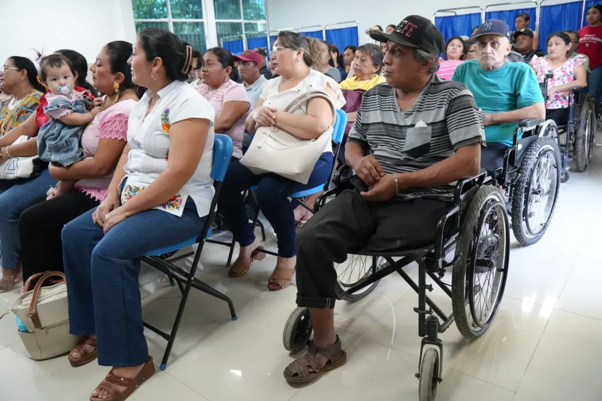 Jornada de valoraciones de prótesis y órtesis en Ticul