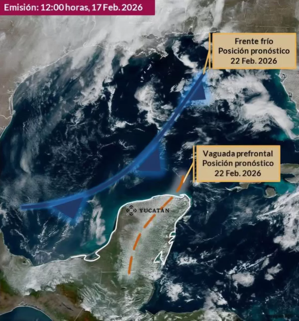 Nuevo frente frío se acerca a la Península