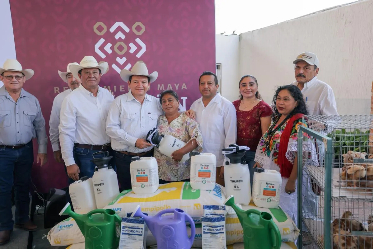 Invierte Renacimiento Maya 11 millones 760 mil pesos en beneficio de familias productoras del sur de Yucatán
