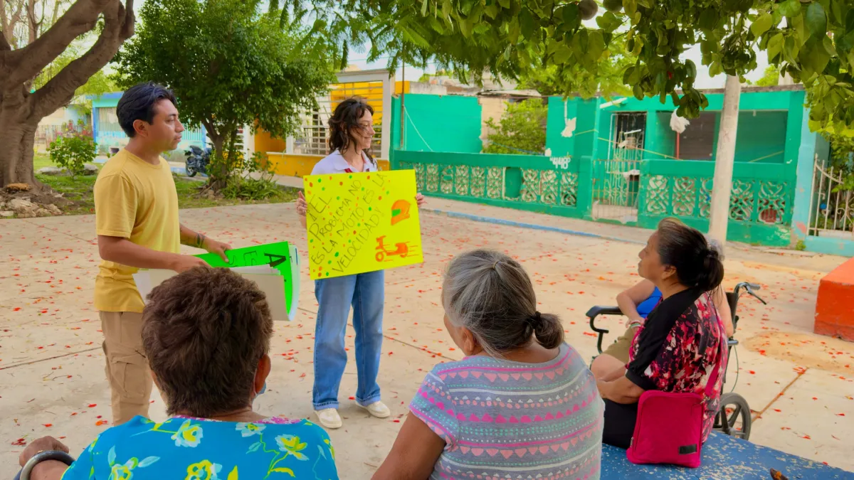 Vecinas y vecinos del sur de Mérida impulsan la recuperación de espacios comunitarios
