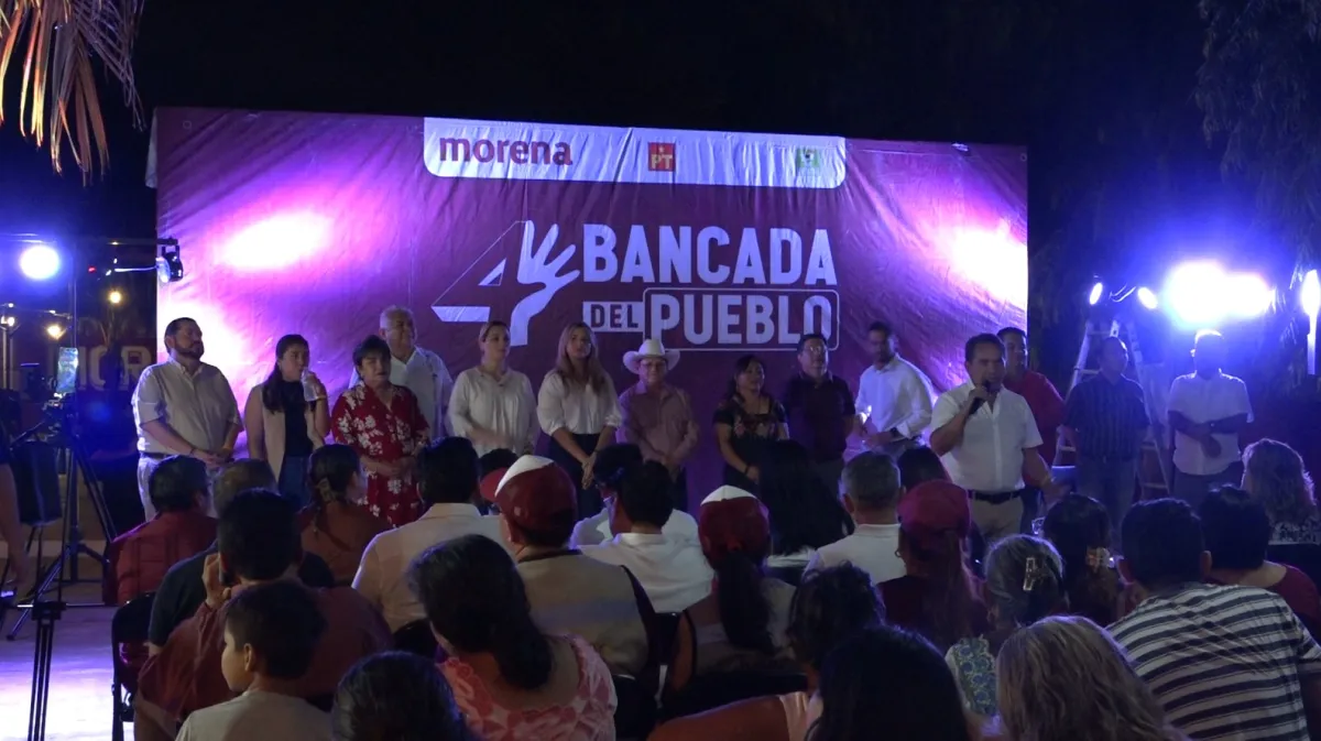 Encuentro de la Bancada del Pueblo en Kanasín